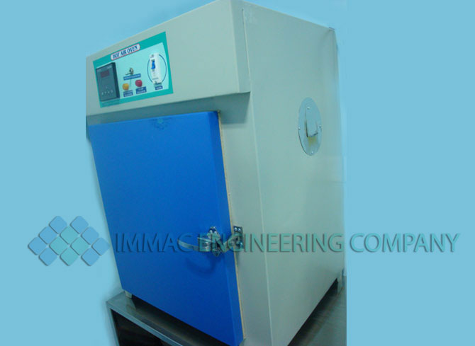 hot air oven made by immac engineering