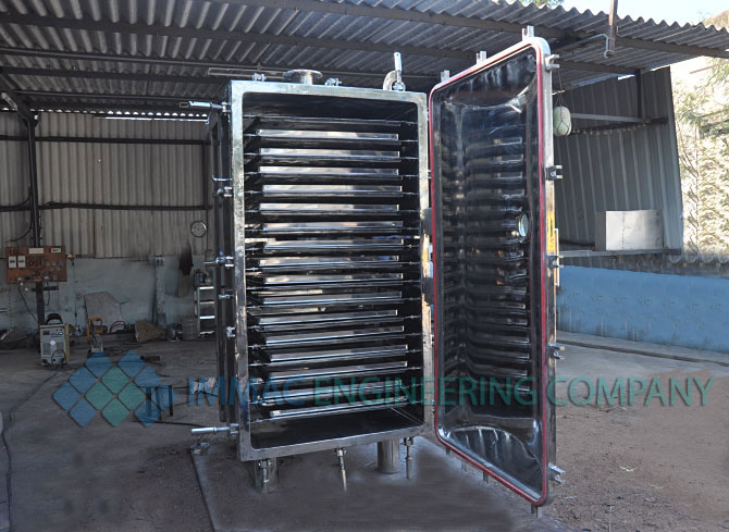 vacuum tray dryer made by immac engineering